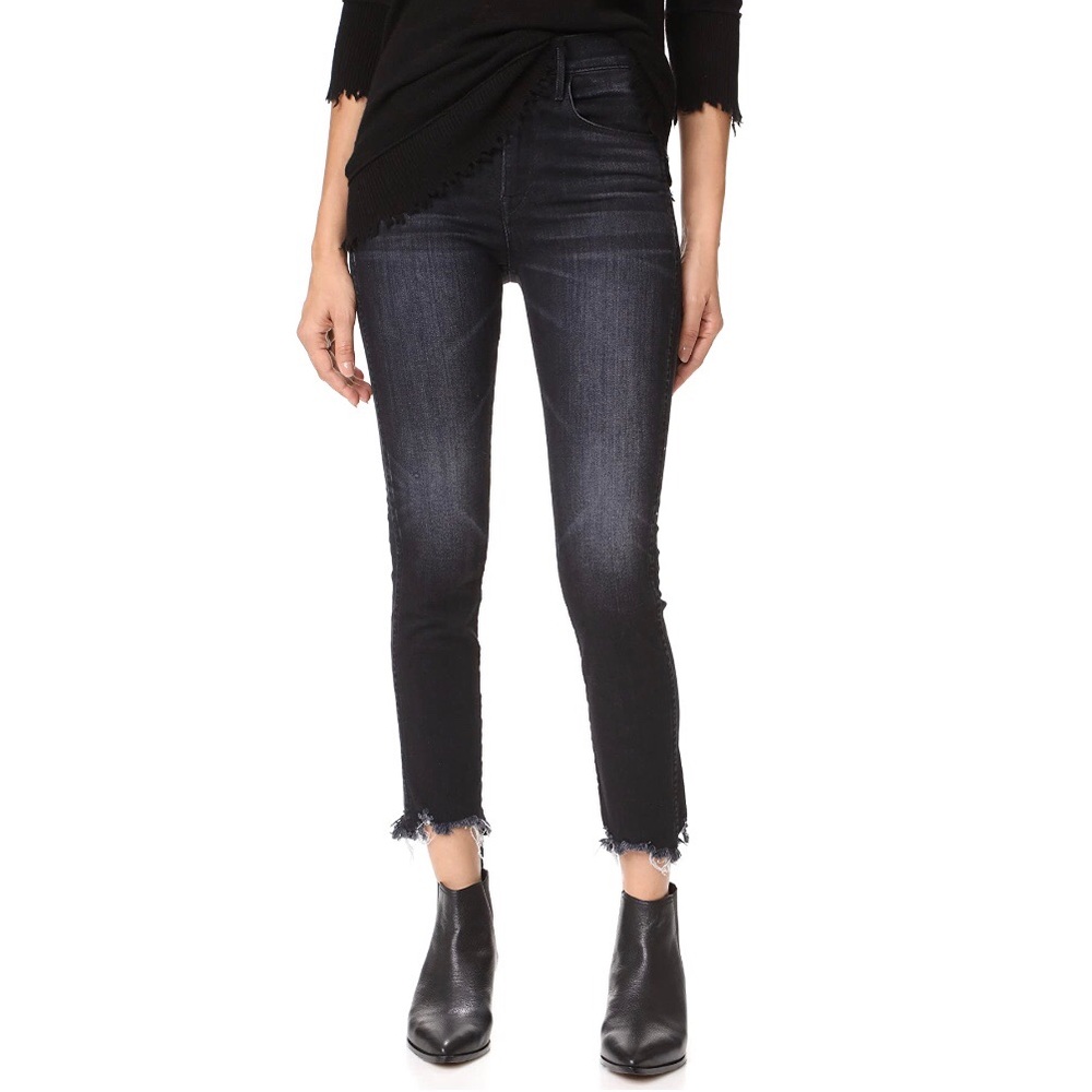 3x1  W3 Straight Authentic Crop Jeans 27